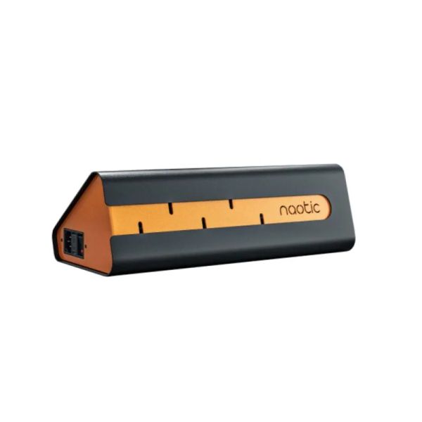 PORT NAOTIC Five Charge, USB-C, nabíjecí stanice pro 5 notebooků, černá/měděná