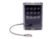 Infračervený iluminátor - montáž na strop, montáž na sloupek, montáž na stěnu - interiér, venkovní použití - černá - pro AXIS P1385-E, P1455-LE, P1455-LE-3, Q1656, Q1656-B, Q1715, V5938 50