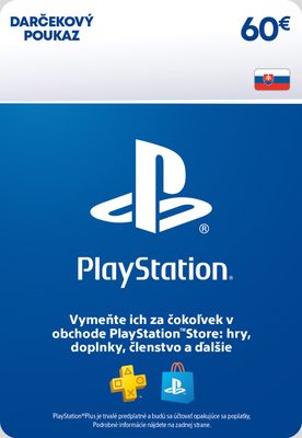 ESD SK - PS Store el. peněženka - 60 EUR