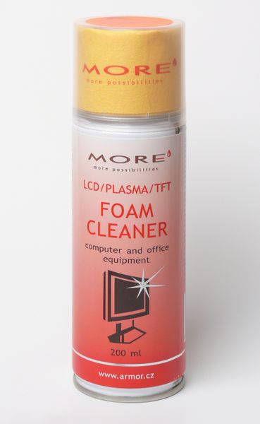 MORE Čistící pěna 200ml + mikroaktivní utěrka