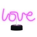 MANTA LOVE II, LED Neon plexi dekorace