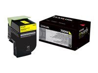 Vysoká výtěžnost - žlutá - originální - kazeta s barvivem LCCP - pro Lexmark CS310dn, CS310n, CS410dn, CS410dtn, CS410n