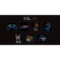 MANTA GAMER, LED Neon plexi dekorace