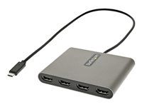 USB-C Multi Monitor Adapter - Kabel adaptéru - USB-C s piny (male) do HDMI se zdířkami (female) - 50 cm - šedá space gray - 1080p podpora 60 Hz