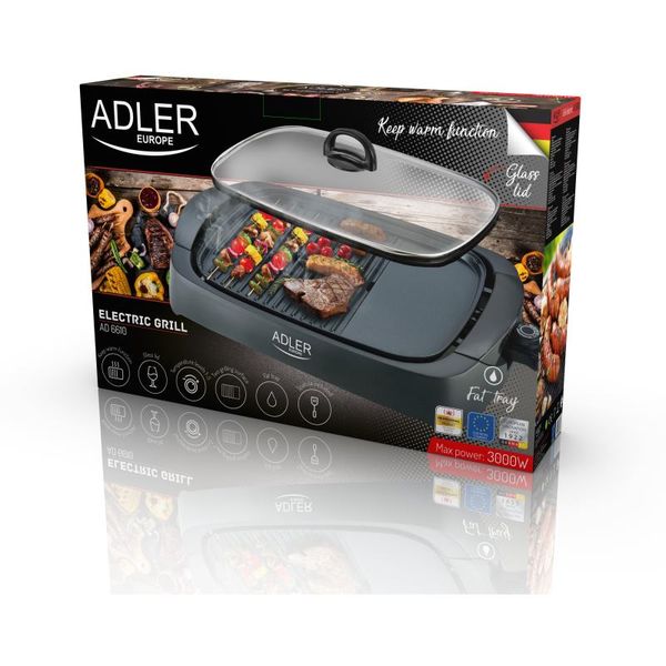 ADLER AD 6610, Elektrický gril