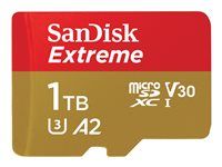 Paměťová karta flash (adaptér microSDXC na SD zahrnuto) - 1 TB - A2 / Video Class V30 / UHS-I U3 / Class10 - microSDXC UHS-I