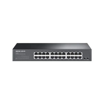 MERCUSYS MS124GS, 24-Port 1 Gbps Rack Switch