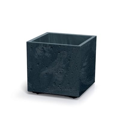 Květináč SIERRA SQUARE BETON EFFECT antracit 38,5cm
