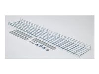 Vyvazovací drátěný žlab vč. mont. lišt pro RMA-N1/RZA-N1/RTA/RYA/RDA, 42/45/47U hl.1000, RAL7035