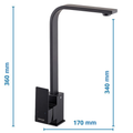 Dřezová baterie MIXXUS KUB-011 BLACK