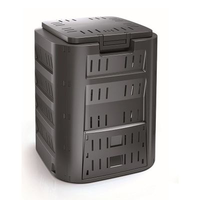 Kompostér zahradní COMPOGREEN 320l černý