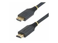 Startech 15ft High Speed HDMI Cable w/Gripping Connectors, 4K 60Hz - Vysoká rychlost - kabel HDMI s ethernetem - HDMI s piny (male) do HDMI s piny (male) - 4.5 m - odstínený - cerná - neobsahuje halogen, pasivní, podpora 4K60Hz, podpora 1080p 240Hz, podpora 2K144Hz