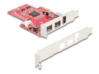 PCI Express x1 Card to 2 x external Fire