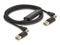 USB Type-C 5 Gbps Data Link Cable+KM
