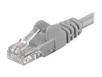 Patch kabel - RJ-45 (M) do RJ-45 (M) - 10 m - UTP - CAT 5e - šedá