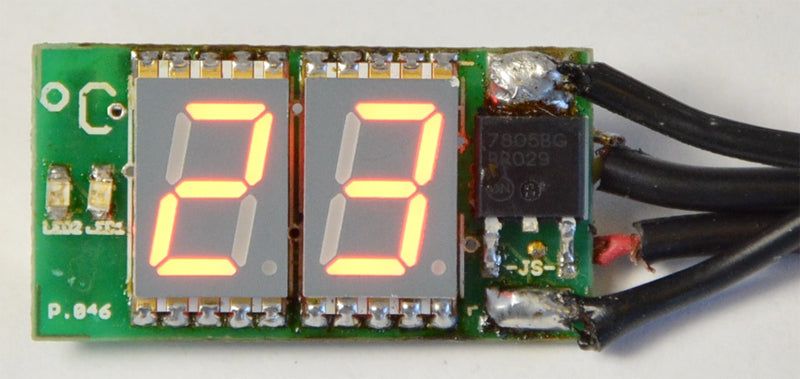 Stavebnice TIPA PT046 Miniaturní digitální SMD teploměr