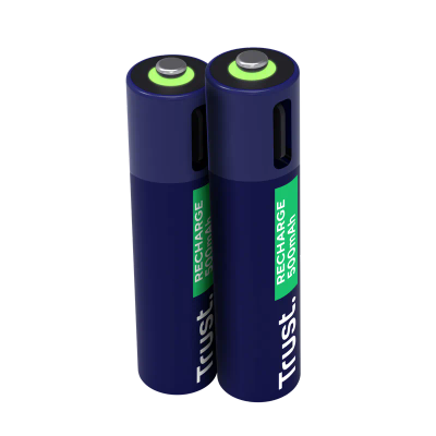 Trust usb-c rechargeable batteries 2P - aaa