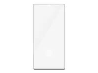 PanzerGlass ochranné sklo pro Samsung Galaxy S23 Ultra (FingerPrint ready - okrajově lepené s "puntíkem" pro otisk prstu) s instalačním rámečkem