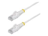 25cm White Slim CAT6 Ethernet Cable - N6PAT25CMWHS