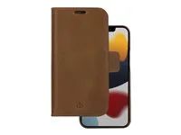 Pouzdro s klopou pro mobilní telefon - kůže full-grain - bronz - pro Apple iPhone 13 Pro Max