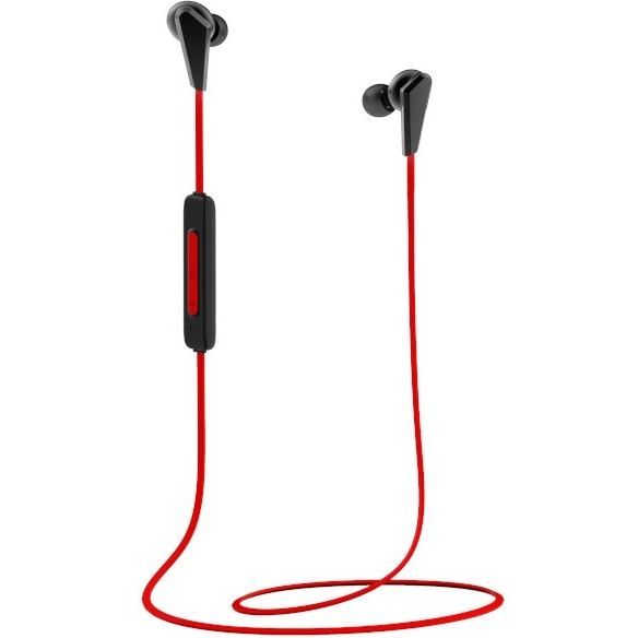 MAXCOM by LENOVO HE01, Bezdrátová sluchátka, red