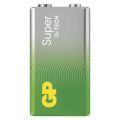 Baterie 6F22 (9V) alkalická GP Super 9V 1ks