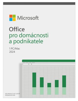 Microsoft Office 2024 pro domácnosti a podnikatele CZ Spec
