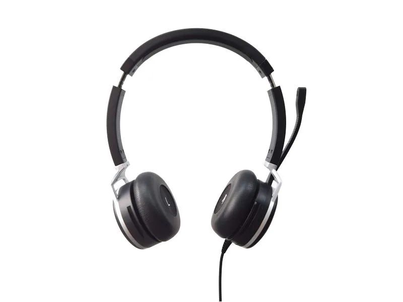 Grandstream GUV3005/Stereo/USB/Drát/Černá-stříbrná