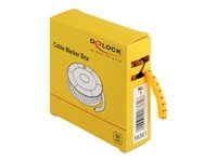 Cable Marker Box No. 7 yellow 500 pie