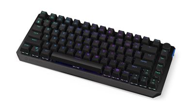 Endorfy Thock 75% Red/Drôtové/Bezdrôtové/US layout/Čierna