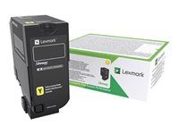 Vysoká výtěžnost - žlutá - originální - kazeta s barvivem LCCP, Lexmark Corporate - pro Lexmark CS725de, CS725dte