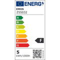 Žárovka LED E27 4,5 W A60 bílá teplá EMOS Z55032 Vintage