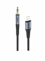 Adaptér iPEAX 90010138 Lightning / JACK 3,5mm (pro poslech hudby) Black
