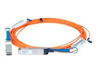 Kabel InfiniBand - QSFP do QSFP - 15 m - 15 m - optické vlákno - SFF-8665/IEEE 802.3bm - aktivní, neobsahuje halogen