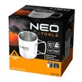NEO TOOLS 63-150, Kempingový hrnek, 320ml, nerez
