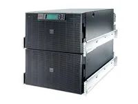 UPS (k montáži na regál) - AC 220/230/240 V - 12 kW - 15000 VA - 3 fáze / 1 fáze - Ethernet 10/100, RS-232 - výstupní konektory: 10 - 12U - černá - pro P/N: AR2487G, AR3105W, AR3140G, AR3155W, AR3305W, AR3340G, AR3355SP, AR3355W, NBWL0356A