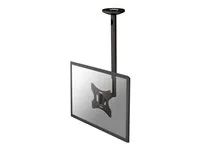 Držák - plný pohyb - pro Displej LCD - černá - velikost obrazovky: 10"-40" - stropní montáž