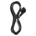 Flexo šňůra PVC 3x1,0mm 2m černá EMOS S18312