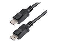 Kabel DisplayPort - DisplayPort (M) do DisplayPort (M) - 7 m - opatřený západkou - černá