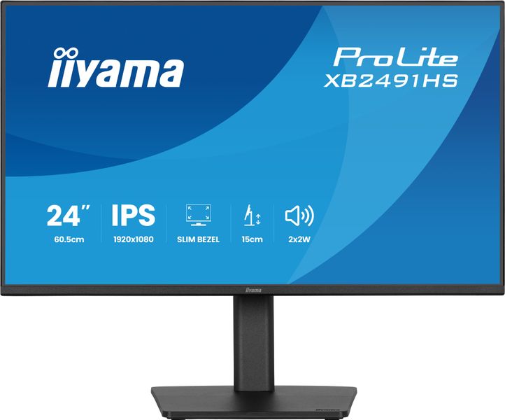 iiyama ProLite/XB2491HS-B1/23,8"/IPS/FHD/120Hz/1ms/Černá/3R
