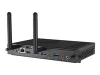 Přehrávač pro digital signage se slotem - 16 GB RAM - Intel Core i7 - SSD - 256 GB - Windows 11 Pro - 4K UHD (2160p) - 60 fps - černá