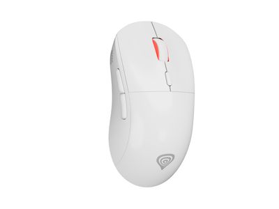 Genesis herní bezdrátová myš ZIRCON XIII/Herní/Optická/26 000 DPI/Bezdrátové USB/Bílá