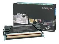 Černá - originální - kazeta s barvivem LCCP, LRP - pro Lexmark C734, C736, X734, X736, X738