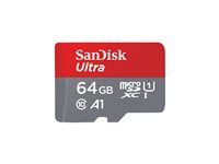 Paměťová karta flash (adaptér microSDXC na SD zahrnuto) - 64 GB - A1 / UHS Class 1 / Class10 - microSDXC UHS-I