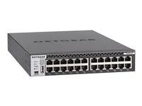 Přepínač - L3 - řízený - 24 x 10 Gigabit Ethernet + 4 x sdílené 10 gigabitové SFP+ - proudění vzduchu zpředu dozadu - Lze montovat do rozvaděče