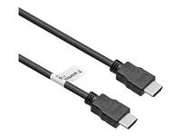 HDMI kabel - HDMI s piny (male) do HDMI s piny (male) - 2 m - černá