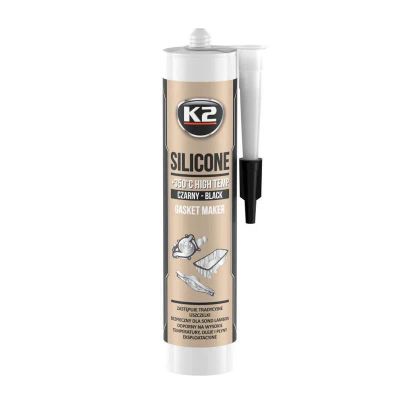 Silikon pro utěsnění části motoru při montáži K2 SILICONE BLACK 300g