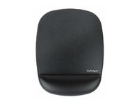 Cushioned Gel Mouse Pad w/ Palm Rest - Podložka pro myš s polštářkem pro zápěstí - černá - kompatibilní s TAA