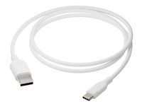 USB kabel - USB (M) do USB-C (M) - USB 2.0 - 1.2 m - up to 480 Mbps, až 36W přenos energie, 100 % recyklovaný plast