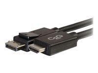DP to HDMI Adapter Cable - M/M - Kabel DisplayPort - DisplayPort (M) do HDMI (M) - 3.048 m - černá